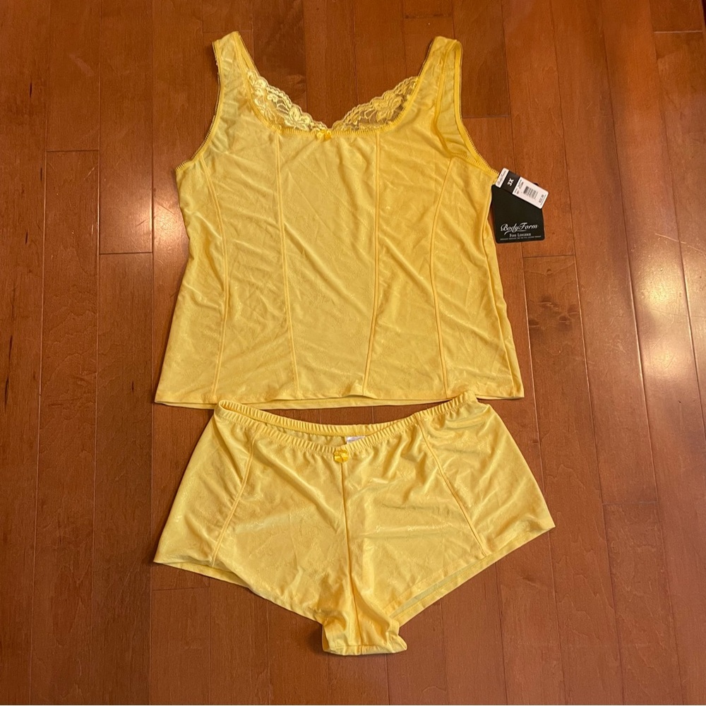 Yellow Lingerie set